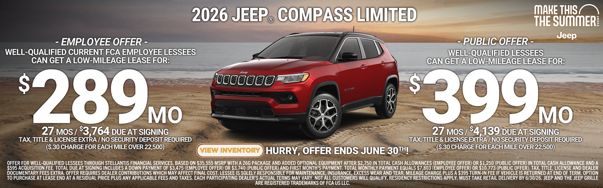 2026 jeep compass Limited 