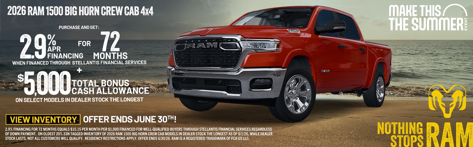 2026 ram 1500 horn crew cab 
