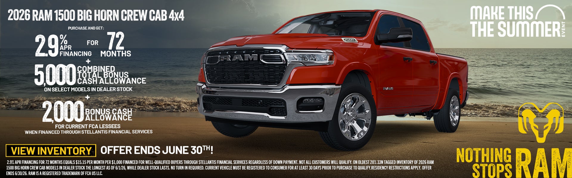 2026 ram 1500 horn crew cab 