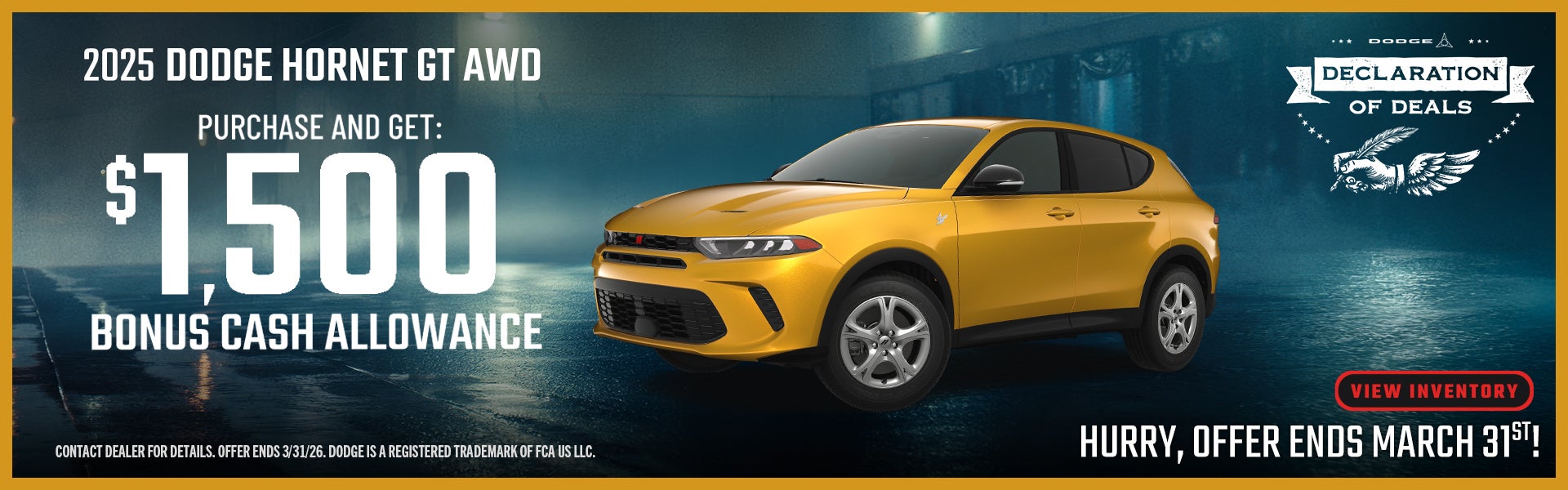 2025 DODGE HORNET