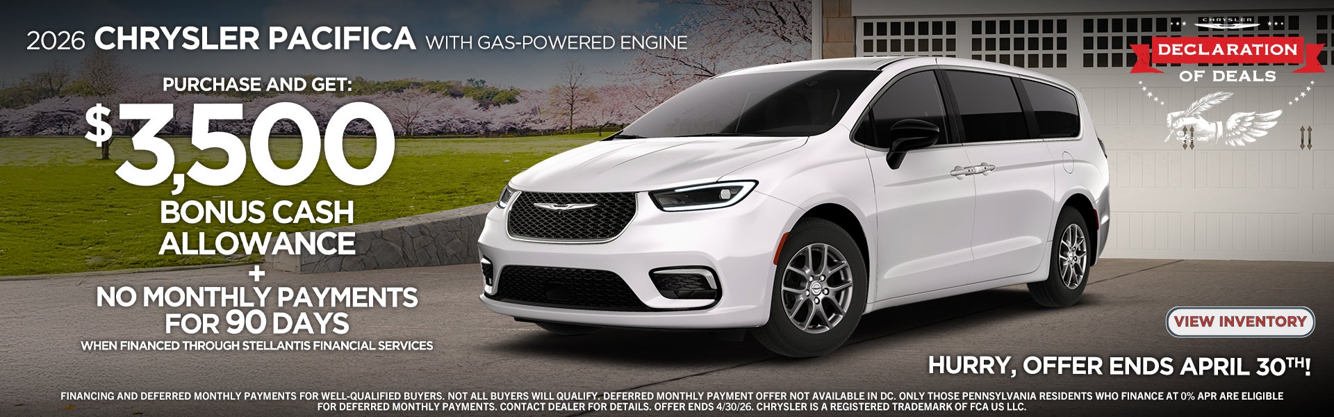 2026 Chrysler Pacifia